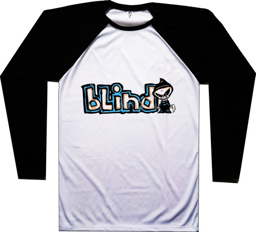 Buzo Blind Skateboard Skate Tabla Raglan Bca Urbanoz