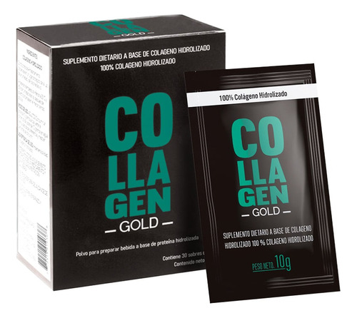 Colageno Collagen Gold Hidrolizado X 30sobres