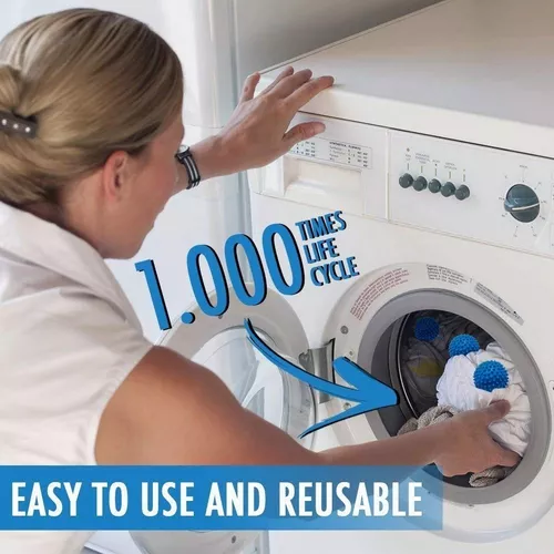 Comprar PDTO Lavadora Bolas Secadora de ropa Suavizante de ropa  Reutilizable Ahorro de energía