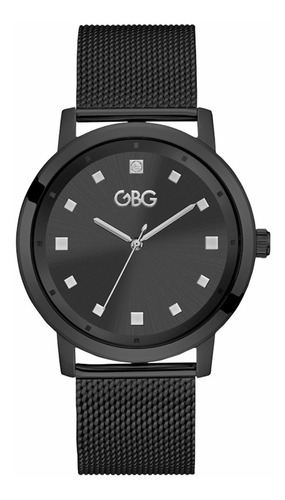 Reloj G By Guess Ambassador Caballero G11941g1 Negro