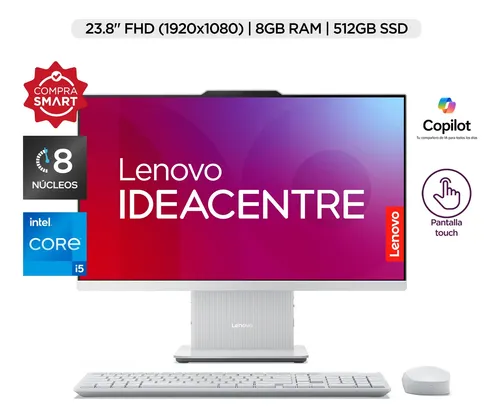 Pantalla F0hn00fqld 8gb Ram + 512gb Ssd Gris Nube Lenovo 8 Gb