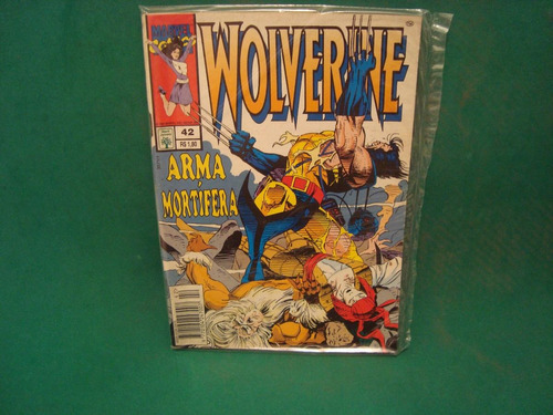 Cx Aad 91 /#/ Mangá Dc Marvel Raridades Wolverine Nº. 42