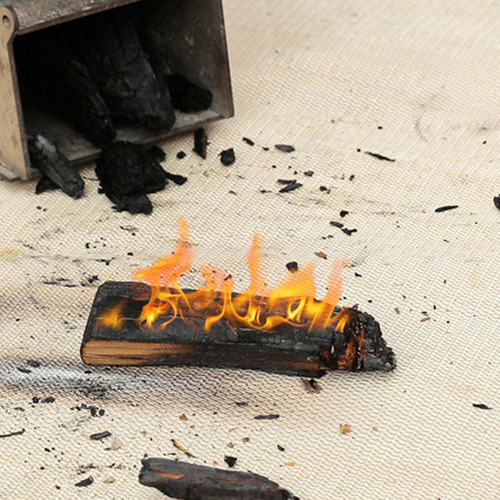 Alfombra De Retardante De Fuego Resistente Al 100cmx100cm