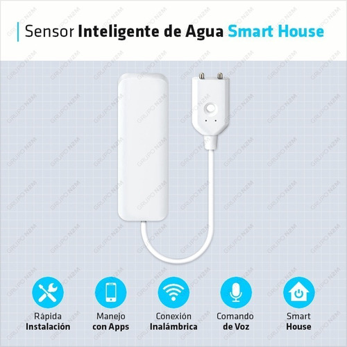 Imagen 2 de 10 de Sensor Inteligente Control Agua Smart House Dm-24 Domotica