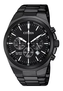 Reloj Citizen AN8175-55e de acero inoxidable negro de cuarzo para hombre