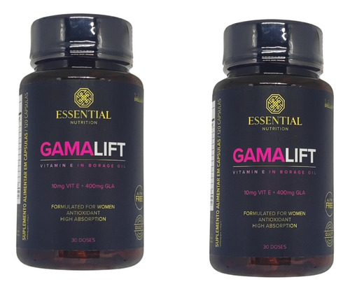 2x Gamalift Essential Nutrition 120 Cápsulas
