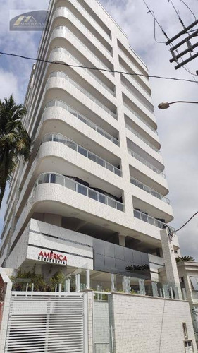 Imagem 1 de 9 de Apartamento Com 2 Dormitórios À Venda, 75 M² Por R$ 398.000 - Caiçara - Praia Grande/sp - Ap2744