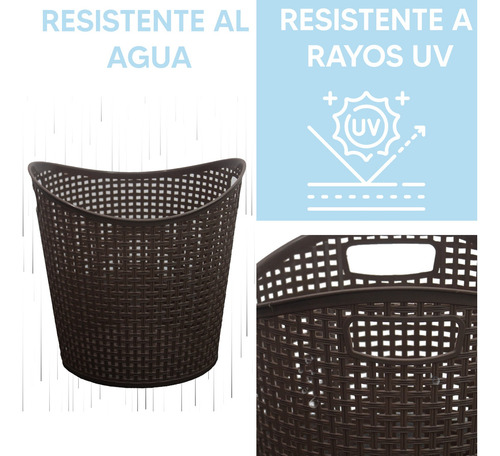 Cesto De Ropa Almacenamiento Doméstico Con Agarraderas