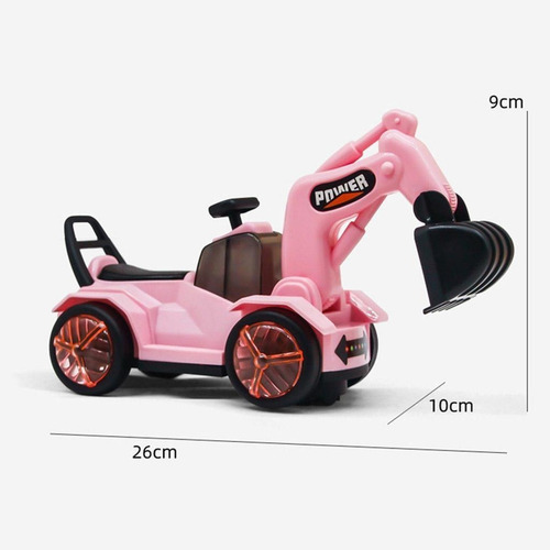 . Wan Excavadora Eléctrica For Niños, Coches De Ingeniería,