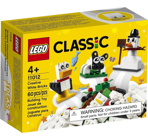 Bloques Lego Classic Blue Bricks Ladrillos Blancos Febo