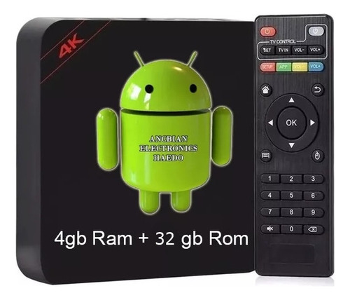 Mini Pc Android Tv Box Teclado Iluminado Netflix You Tube