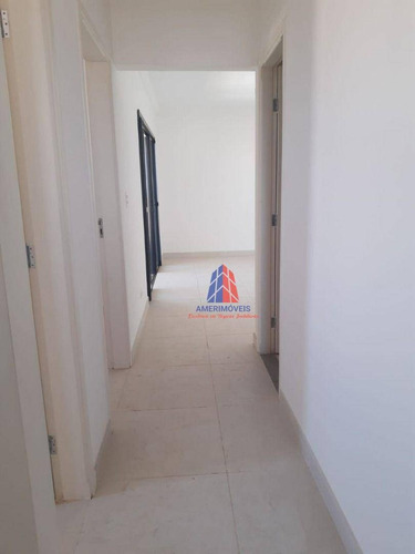 Apartamento Com 3 Dormitórios À Venda, 70 M² Por R$ 375.000,00 - Jardim Ipiranga - Americana/sp - Ap1546