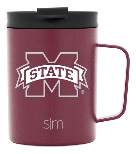 Taza De Cafe Simple Moderna Universidad De Mississippi Team Colors