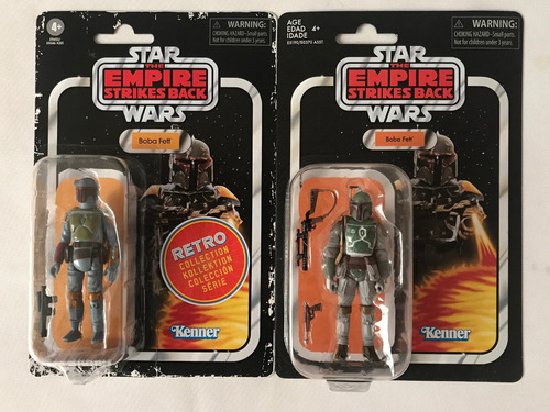Boba Fett Evolucion Vintage A Moderno Lote 2 Figuras Hasbro (Usado)