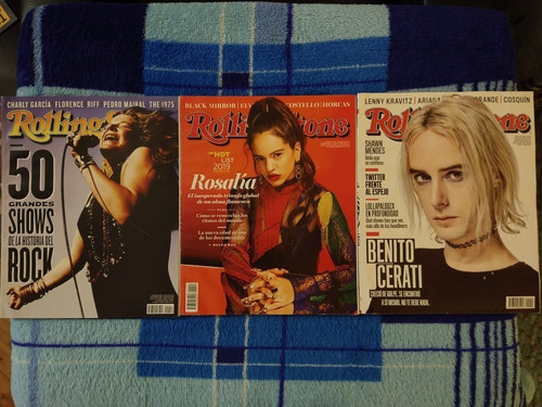Set 3 Revistas Rolling Stone Año 2019