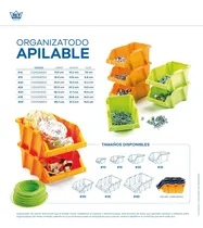 Comprar Cajas Apilables Marca Rey #40 Pack Por 6 Unidades.