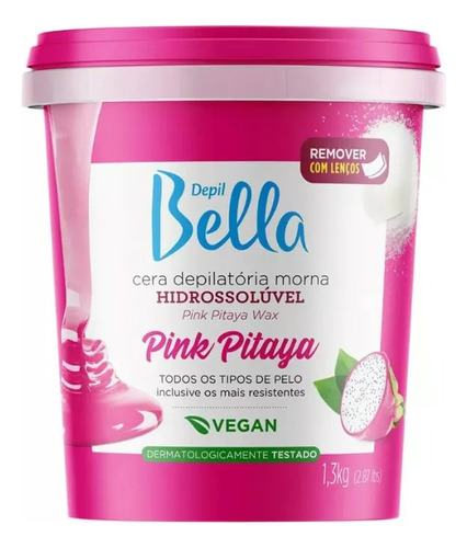 Cera Depilatória 1,3kg - Depil Bella Açaí