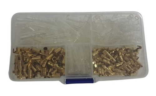 Terminales Macho Y Hembra Con Protector Para Cables 120 Pcs