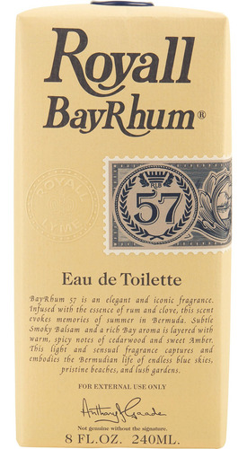 Royall Bayrhum '57, Edición De 8 Onzas