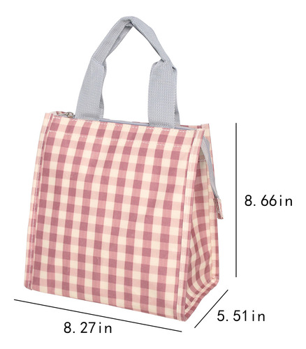 Bolsa De Almuerzo Reutilizable Con Aislamiento, Bonita Lonch