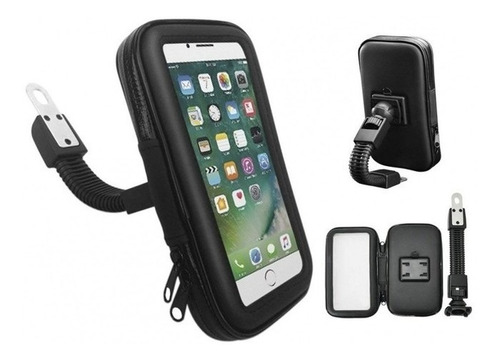 Imagen 2 de 4 de Soporte Funda Porta Celular Para Bicicleta Impermeable