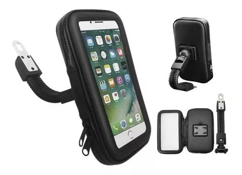 Soporte Porta Celular Moto Bolso Impermeable Estuche Bici