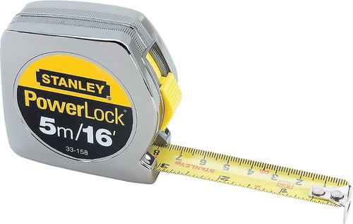 Flexómetro Powerlock® 5m 3/4 Ancho-hoja Stanley 33-158