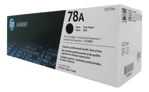 Consumible Impresión Toner Hp 78a Negro