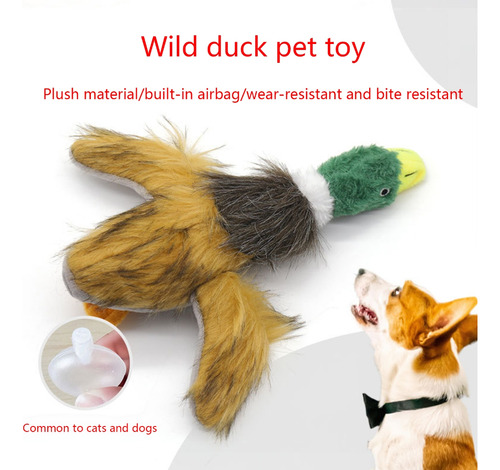 Juguete Interactivo Para Perros Duck Squeak Para Perros, Jug