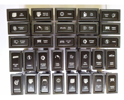 Switch Botón Pa Luces Barras Led Toyota Machito Autana Meru