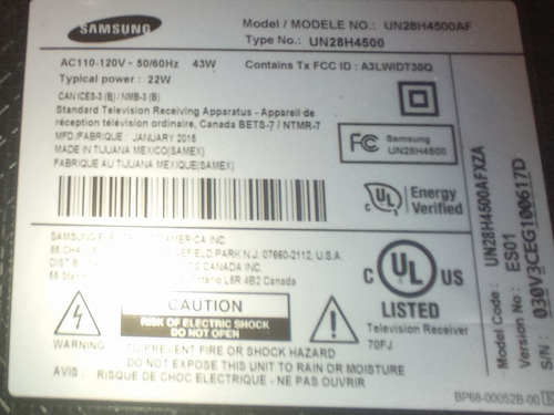 Imagen 4 de 9 de Smart Tv Wifi Samsung 28 Un28h4500 Nuevo Pantalla Partida