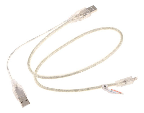 2xusb 2.0 Dos Tipo A Macho A Mini Cable Y Macho De 5 Pines