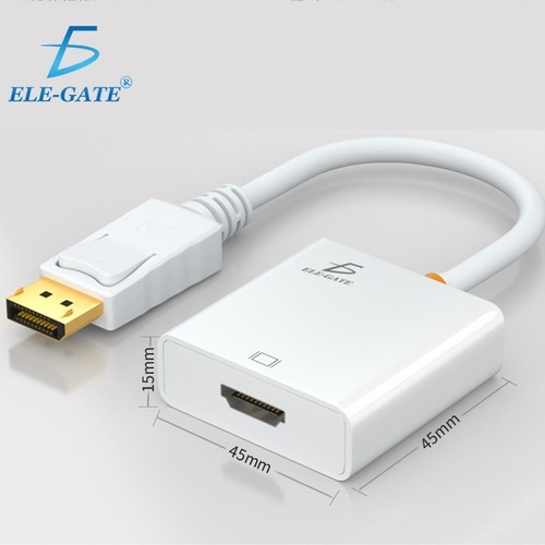 Adaptador Convertidor Display Port A Hdmi Elegate Wi69