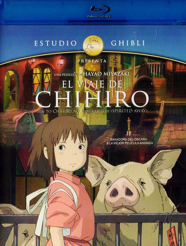 El Viaje De Chihiro Studio Ghibli Hayao Miyazaki Blu-ray