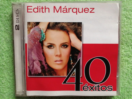 Eam Cd Doble Edith Marquez 40 Exitos 2012 Emi Ex Timbiriche 