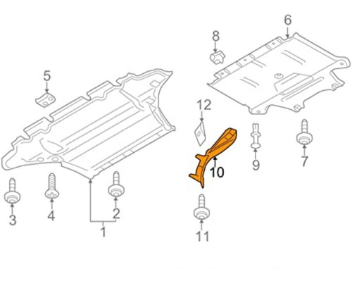 Imagen 5 de 10 de Spoiler Guardaplast Rueda Izq Delant Audi A4 Bapmic Germany
