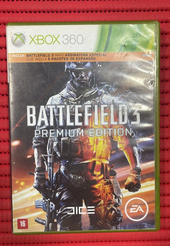 Battlefield 3 Limited Edition Xbox 360 Mídia Física 