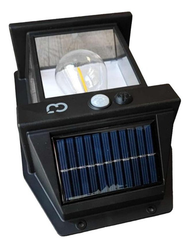 Lámpara De Pared De Interacción Solar Recargable