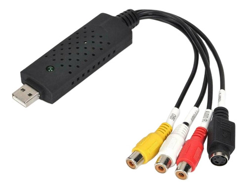 Cable De Captura De Audio Y Vídeo Con Convertidor Usb 2.0 Vh