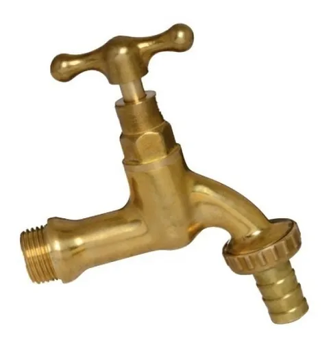 comprar Canilla De Bronce 1\u002F2 Valforte Con Pico Manguera (bronce)