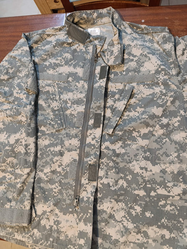 Chaqueta Militar Combate Camuflada Autentica Usa Impecable (Usado)