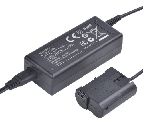 Fonte Adaptador Nikon El15 D7500 D7200 D7000 D7100 D750 Z6 