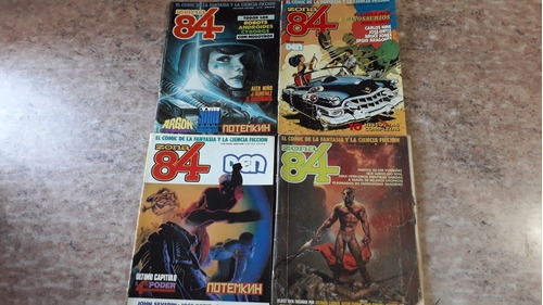 Zona 84. Lote De 4 Revistas. Muy Buen Estado. Oferta.