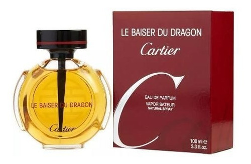 Perfume Le Baiser Dragon Cartier Dama Edp 100ml Original