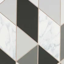 Comprar Papel Tapiz Fresca Marble Geo 0.52x10 Mts Charcoal
