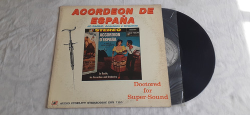 Jo Basile Acordeon De España  Argentina Vinilo Ex