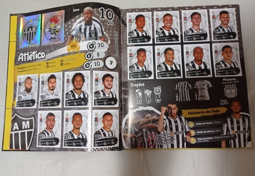 Álbum Campeonato Brasileiro 2021 Capa Dura Metálica Completo