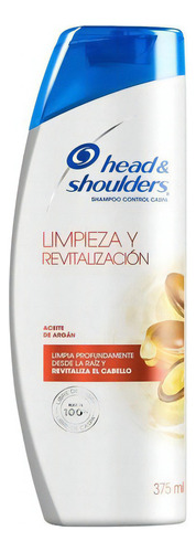 Shampoo Head & Shoulders Limpieza Y Revitalización 375 Ml