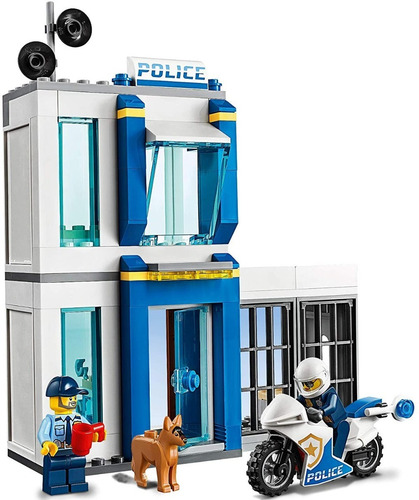 Lego City 60270 Caja De Ladrillos De Policía 301 Pzs