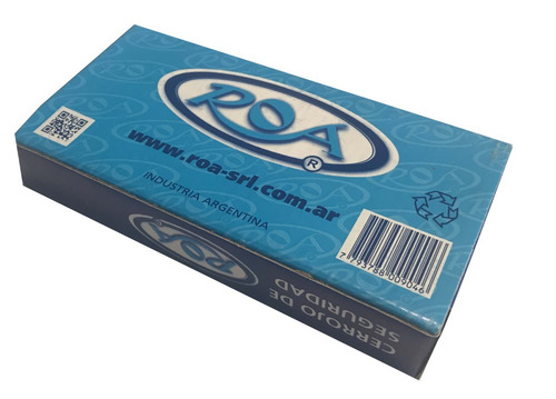 Cerradura Con Cerrojo Roa Modelo 801 Por 10 Unidades